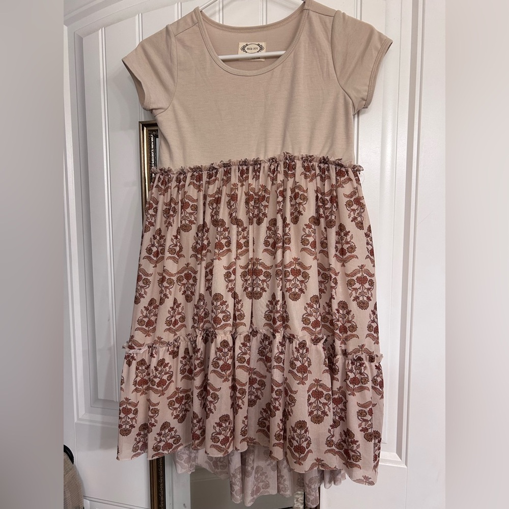 Super cute flowy Lorelei dress in Ecru.
